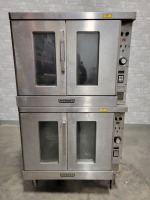 Hobart Double Stacked Convection Oven, Electric 208v 3 Phase