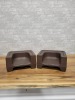 Plastic Booster Seat Brown - Lot of 2