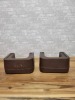 Plastic Booster Seat Brown - Lot of 2 - 2