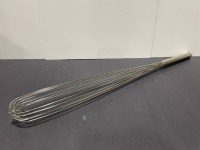 30" Stainless Steel French Whip