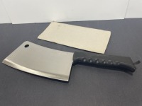 9" Cleaver with Poly Handle