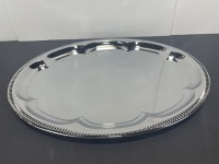 18" x 13.5" Oval Serving Tray - Lot of 3