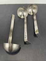 2oz Ladles with 7" Handle - Lot of 3