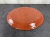 11.25" Terracotta and Sand Oval Plates - Lot of 12 - 2