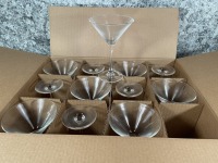 7.5oz Cocktail Glasses - Lot of 12