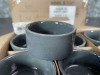 Purity 2.5" Grey 2oz Bowls - Lot of 48 - 2