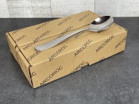 Arcoroc "Lakeview" Soup Spoons - Lot of 24