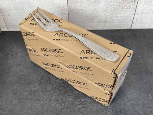 Arcoroc "Lakeview" Cocktail Forks - Lot of 24
