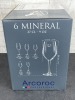 270ml/9oz Mineral Wine Glasses - Lot of 6 - 2