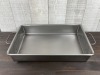 12" x 18" x 3.5" Heavy Carbon Steel Strapped Roasting Pan, New - 2