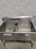 Two Compartment Sink with Right Drainboard - 4