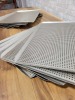 Crown Supreme 18"x26" Stainless Steel Standard Perforated Baking Pans - Lot of 10 - 2