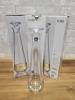 1/2 Liter Carafes with Stoppers, Schott Zwiesel D-94227 - Lot of 3