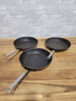 12.5" Thunder Non-Stick Fry Pans - Lot of 3