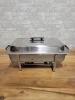Chafing Dish With Lid and Fuel Holders