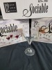 10.75oz Libbey Sociable Wine Glasses - Lot of 36 - 2