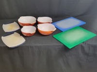 Misc Cutting Boards and Bowls - Lot of 8 Pieces