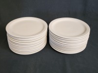 10.25" Dinner Plates - Lot of 24