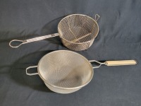 Large Strainers - Lot of 2 Pieces