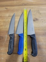Chef's Knives - Lot of 3