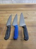 Chef's Knives - Lot of 3 - 2
