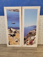 26" x 60" Color Picture, Framed - Lot of 2