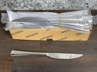 Arcoroc "Leila" Dinner Knives - Lot of 24