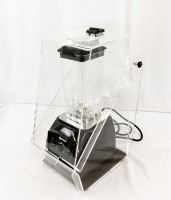 2 HP Commercial Blender, Omcan 23997, includes Noise Reduction Cover