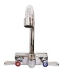 4" Goose Neck Faucet for Hand Sinks, Omcan 46888