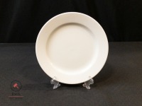 7'' White Plate, Arcoroc FF414 - Lot of 72 (2 Cases)