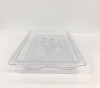Full Size 2'' Deep Insert with Notched Lid- Lot of 4 Sets (8pcs) - 2