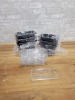 Cambro 1/9 Poly Insert 4" with Clear Poly Lids - Lot of 20 Pieces