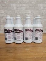 Kay Dazzle Cleaner and Polish for Stainless Steel and Wood Panelings - Lot of 8 946ML Bottles