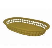 Johnson Rose 8.5" Basket Yellow Oval Platter 80735, 72 x 4 cases