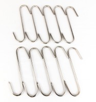 Johnson Rose 9118 Meat Hook 7" Stainless Steel, 10 x 2 Boxes