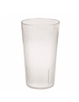 Johnson-Rose 32 oz Plastic Stackable Tumbler, Clear - Lot of 24