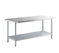 30" X 72" STAINLESS STEEL WORK TABLE - Omcan 22075