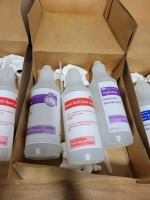 Printed Bottles with Trigger Sprays for Cleaning Solutions - Lot of 18 Pieces
