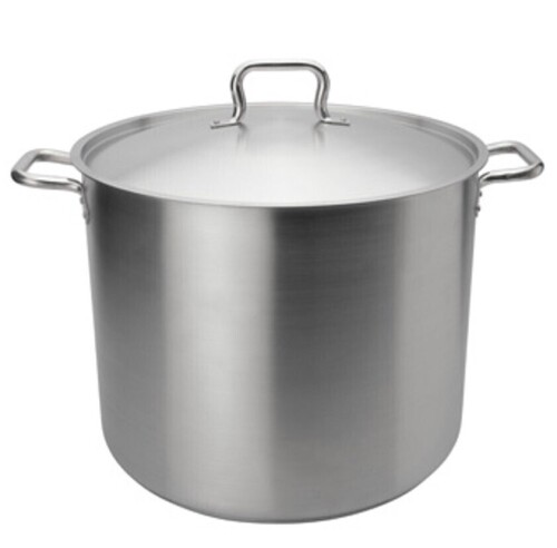 32qt Stainless Stock Pot w/Cover, Elements by Browne