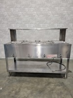 Duke 4 Well Steam Table with Sneeze Guard Model E304-N1