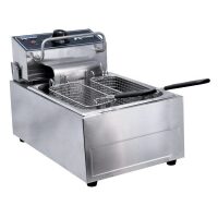 110v Single Table Top Electric Fryer, Omcan 34867
