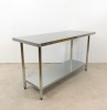 24" X 60" Stainless Steel Work Table, Omcan 22067 - 3