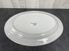 18" Plain Oval White Platters - Lot of 3 - 2