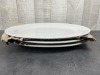 18" Plain Oval White Platters - Lot of 3 - 3