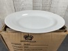 11.75" Plain White Oval Platters - Lot of 11 - 3