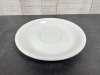 Plain White Saucers (Fit lots 33-37) - Lot of 24