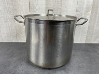 20qt Commercial Heavy Duty Stock Pot, Induction Ready