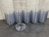 3" Clear SAN 2.75oz Stacking Bowls - Lot of 44 - 2