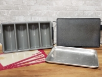Heritage Electric Griddle, Cutlery Holder, Sheet Pan and 3 Silicone Matts