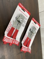 Swing A Way 1507 Can Opener, Red - Lot of 2